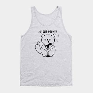 Singer gift / Cat Lover Gifts For Cat People / Singing Tank Top